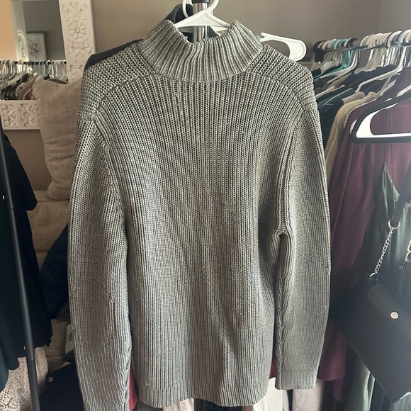 HUGO Men's Zip-Up Sweater in Gray - Picture 2 of 2